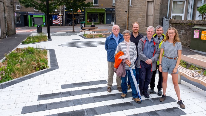 Project partners at Craigie Street Dundee