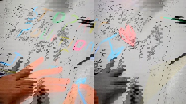 Air Quality Poster Designed By School Child