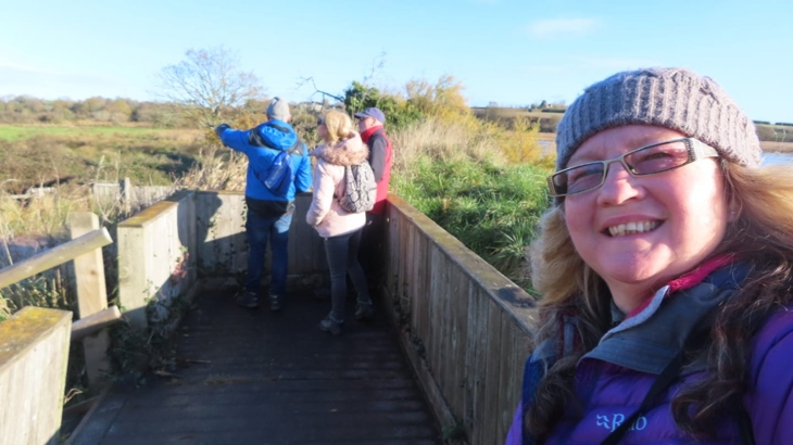 Amanda Baldwin on Exe Estuary Trail