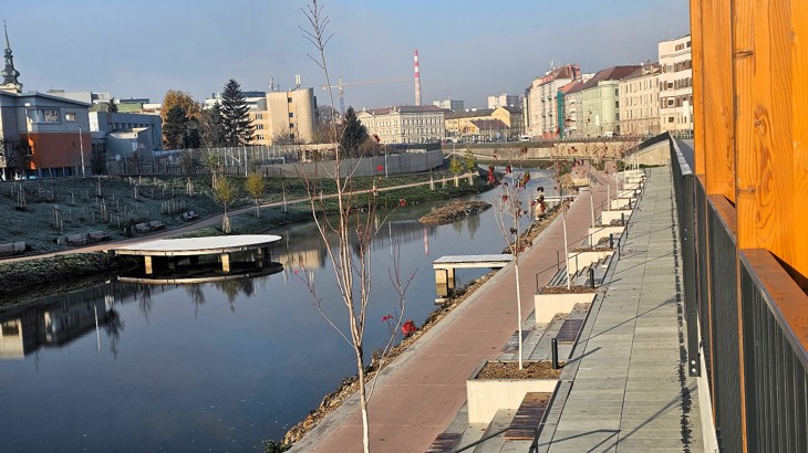 Svratka River Revitalisation New Greenway.